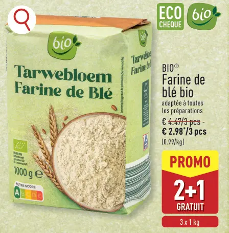 Offre: Farine de blé bio