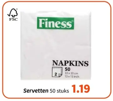 Aanbieding: Servetten
