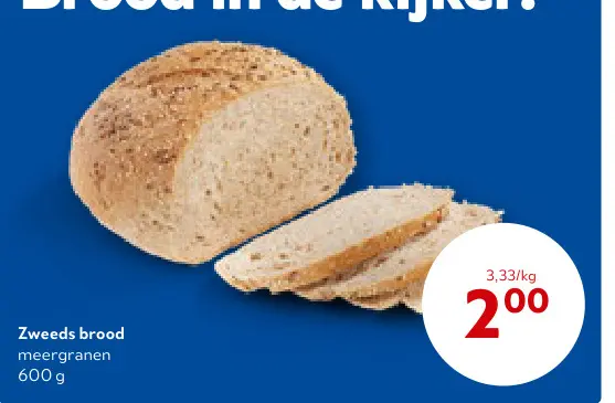 Promotie: Zweeds brood