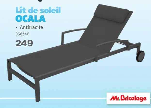 Offre: Lit de soleil OCALA