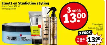 Aanbieding: Elnett en Studioline styling