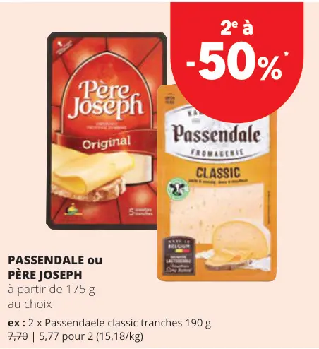 Offre: PASSENDALE ou PÈRE JOSEPH