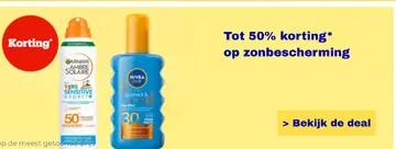 Aanbieding: zonbescherming
