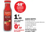 Offre: SAUCE MUTTI