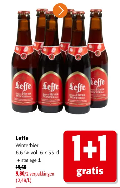 Promotie: Leffe Winterbier