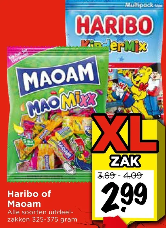 Aanbieding: Haribo of Maoam