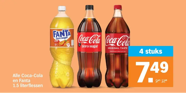 Aanbieding: Alle Coca-Cola en Fanta