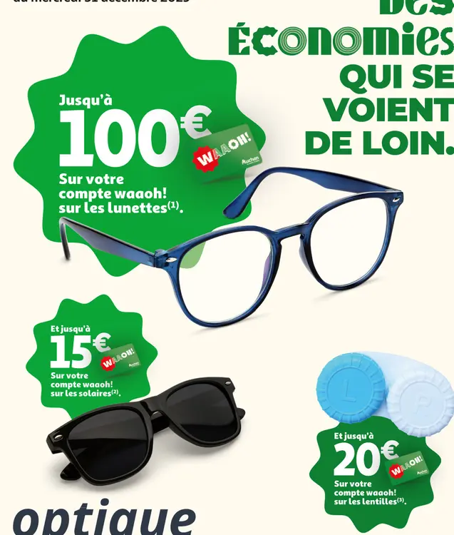 Offre: Optique