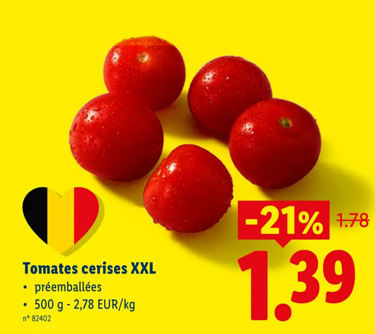 Offre: Tomates cerises XXL