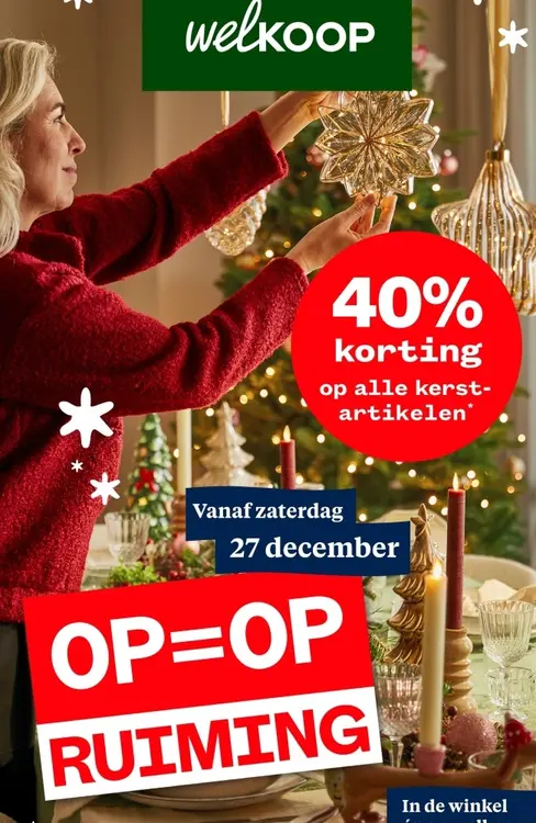 Aanbieding: Kerstartikelen
