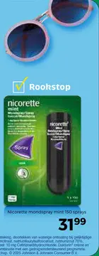 Aanbieding: Nicorette mondspray mint