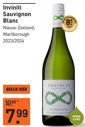 Aanbieding: Inviniti Sauvignon Blanc 75CL
