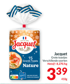 Aanbieding: Jacquet Grote toastjes