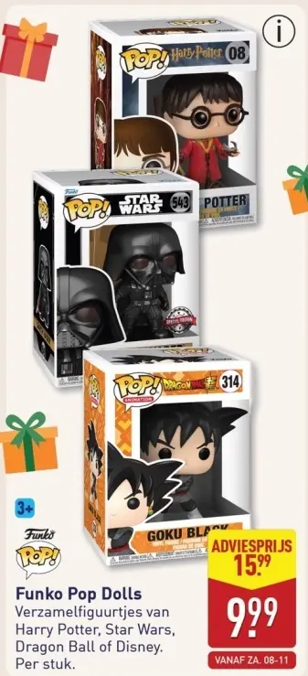 Aanbieding: Funko Pop Dolls