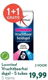 Aanbieding: Lucovitaal Vruchtbaarheidsgel