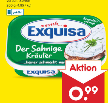 Aanbieding: Exquisa Der Sahnige Kräuter