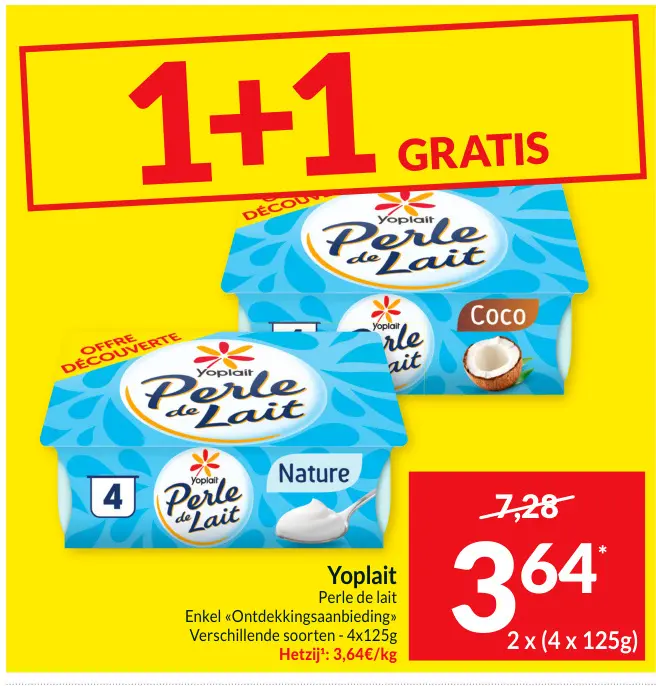 Promotie: Perle de lait