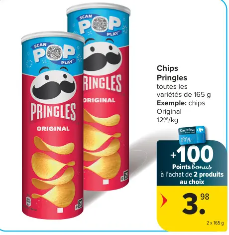 Offre: Chips Pringles