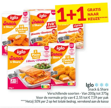 Promotie: Snack & Share