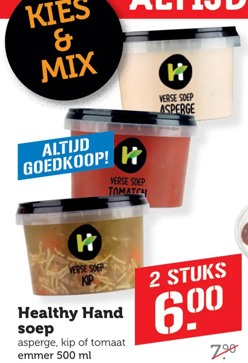 Aanbieding: Healthy Hand soep