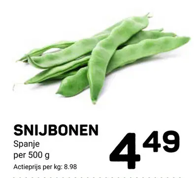 Aanbieding: Snijbonen