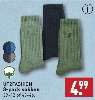 Aanbieding: 3-pack sokken