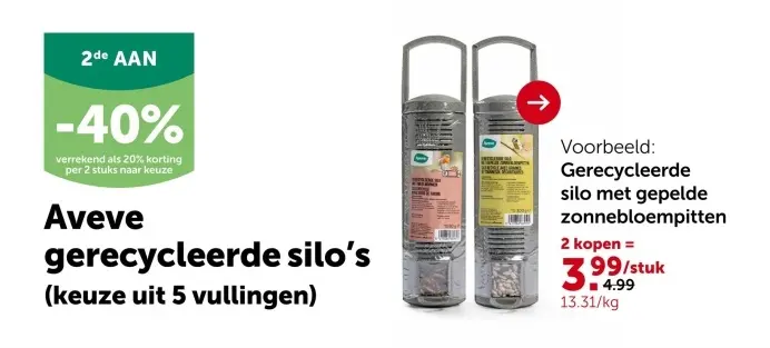Aanbieding: Gerecycleerde silo's