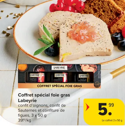 Offre: Coffret spécial foie gras