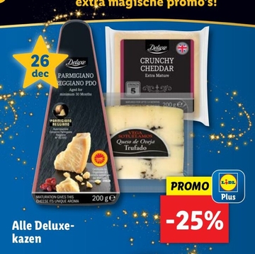 Aanbieding: Alle Deluxe-kazen