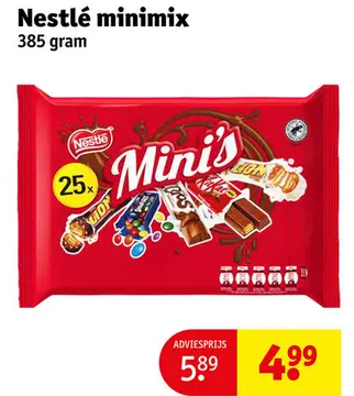 Aanbieding: Nestlé minimix