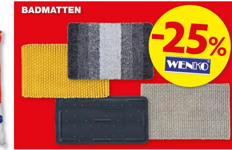 Promotie: Badmatten