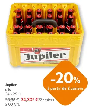 Offre: Jupiler pils