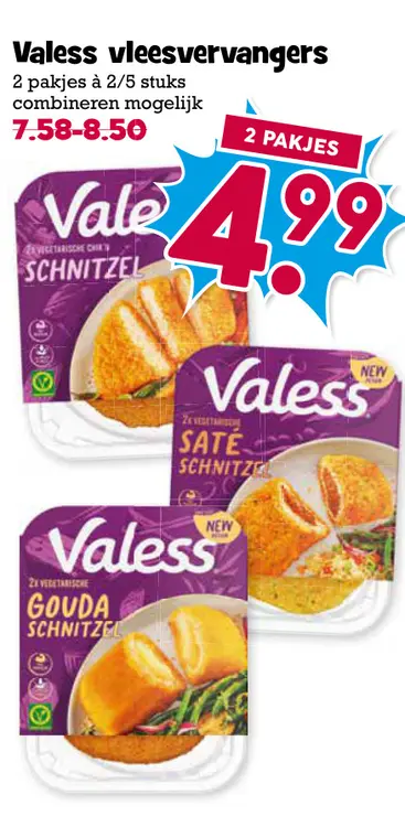 Aanbieding: Valess vleesvervangers