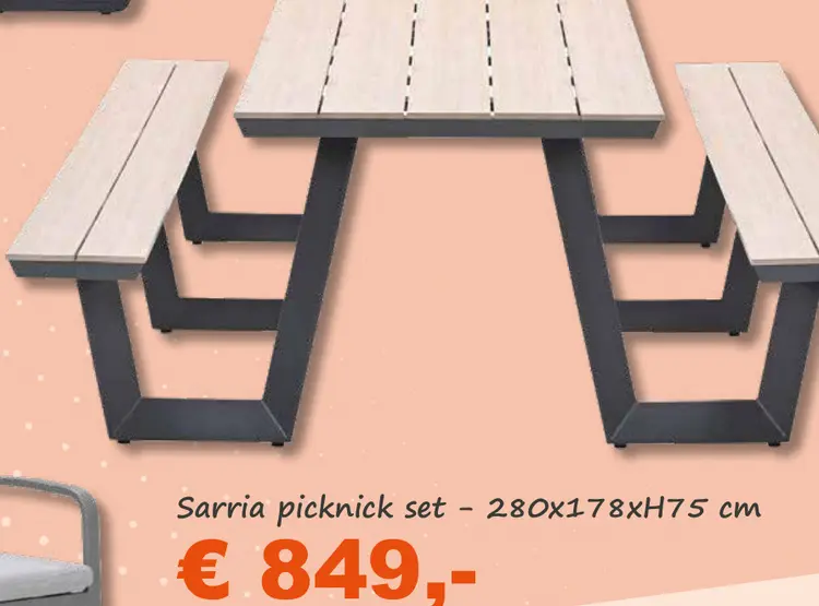 Aanbieding: Sarria picknick set