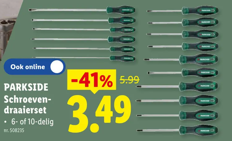 Promotie: Schroevendraaierset
