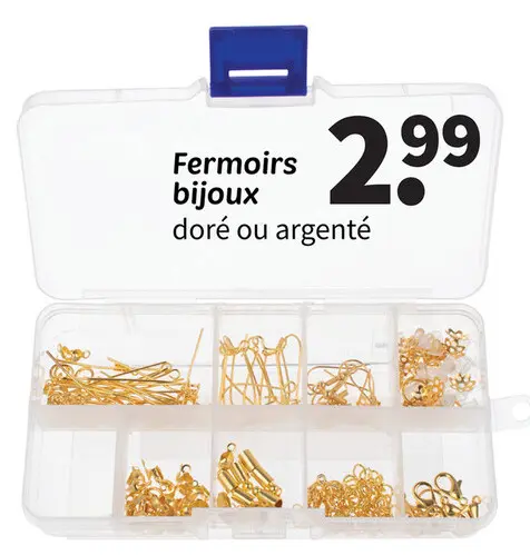 Offre: Fermoirs bijoux