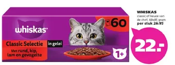 Aanbieding: Whiskas Classic Selectie