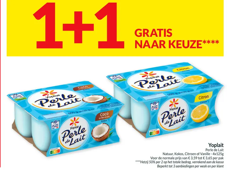 Promotie: Perle de Lait