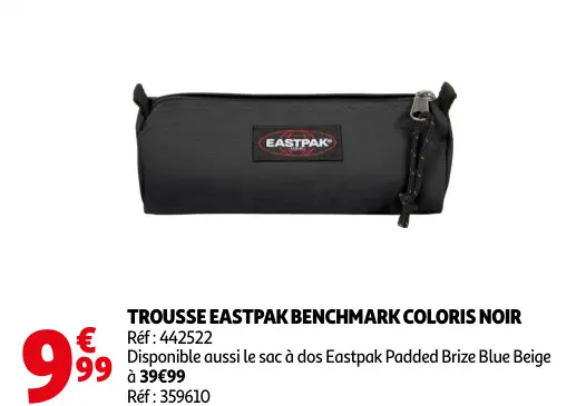Promotie: Trousse EASTPAK benchmark coloris noir