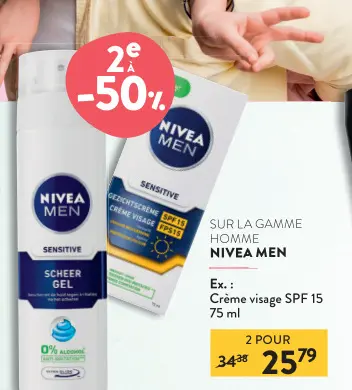 Offre: Crème visage SPF 15