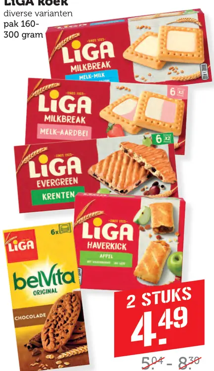 Aanbieding: Liga koek