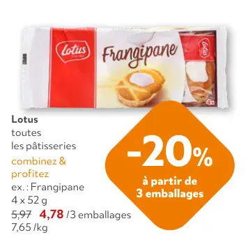 Offre: Frangipane