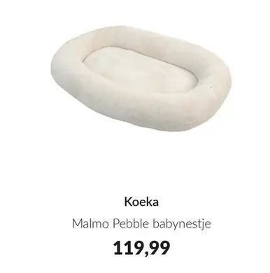 Aanbieding: Malmo Pebble babynestje