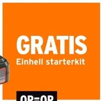 Aanbieding: Einhell starterkit