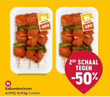 Aanbieding: Kalkoenbrochettes