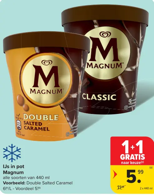 Promotie: IJs in pot