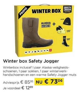 Aanbieding: Winter box Safety Jogger