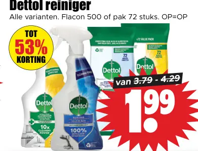 Aanbieding: Dettol reiniger