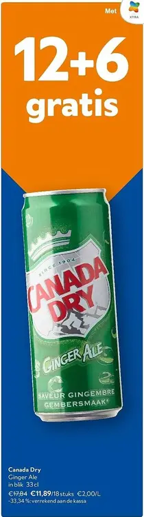Promotie: Ginger Ale
