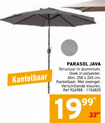 Promotie: Parasol java